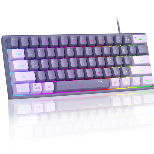 Clavier Mini 60% de Jeu - TechNova