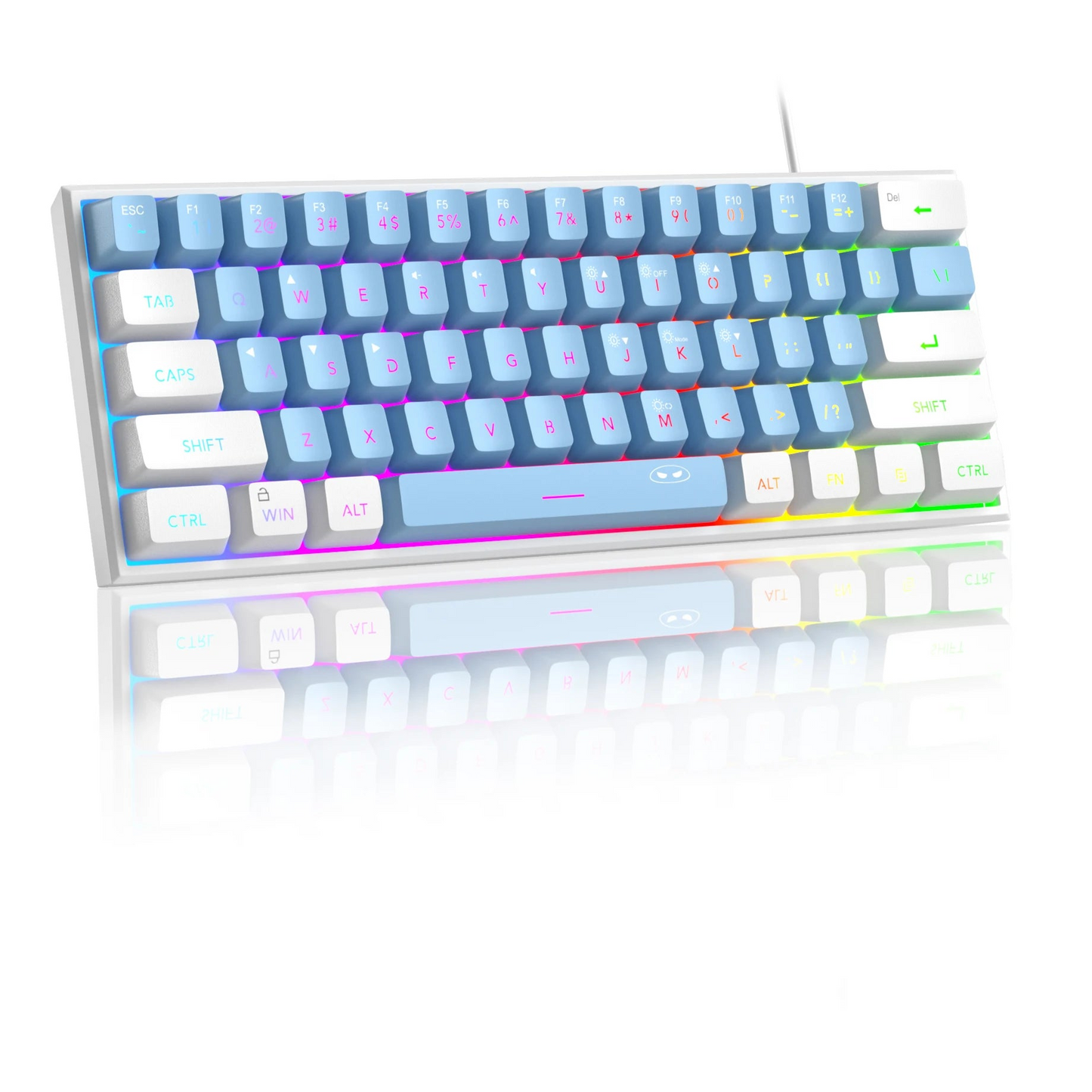 Clavier Mini 60% de Jeu - TechNova