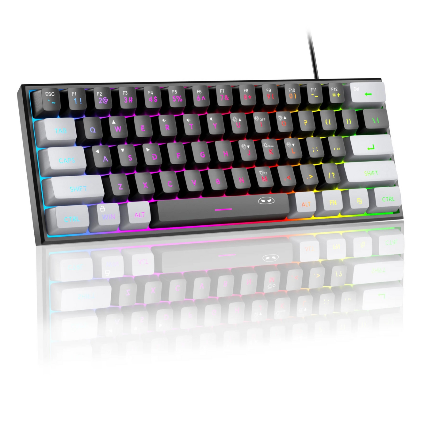 Clavier Mini 60% de Jeu - TechNova