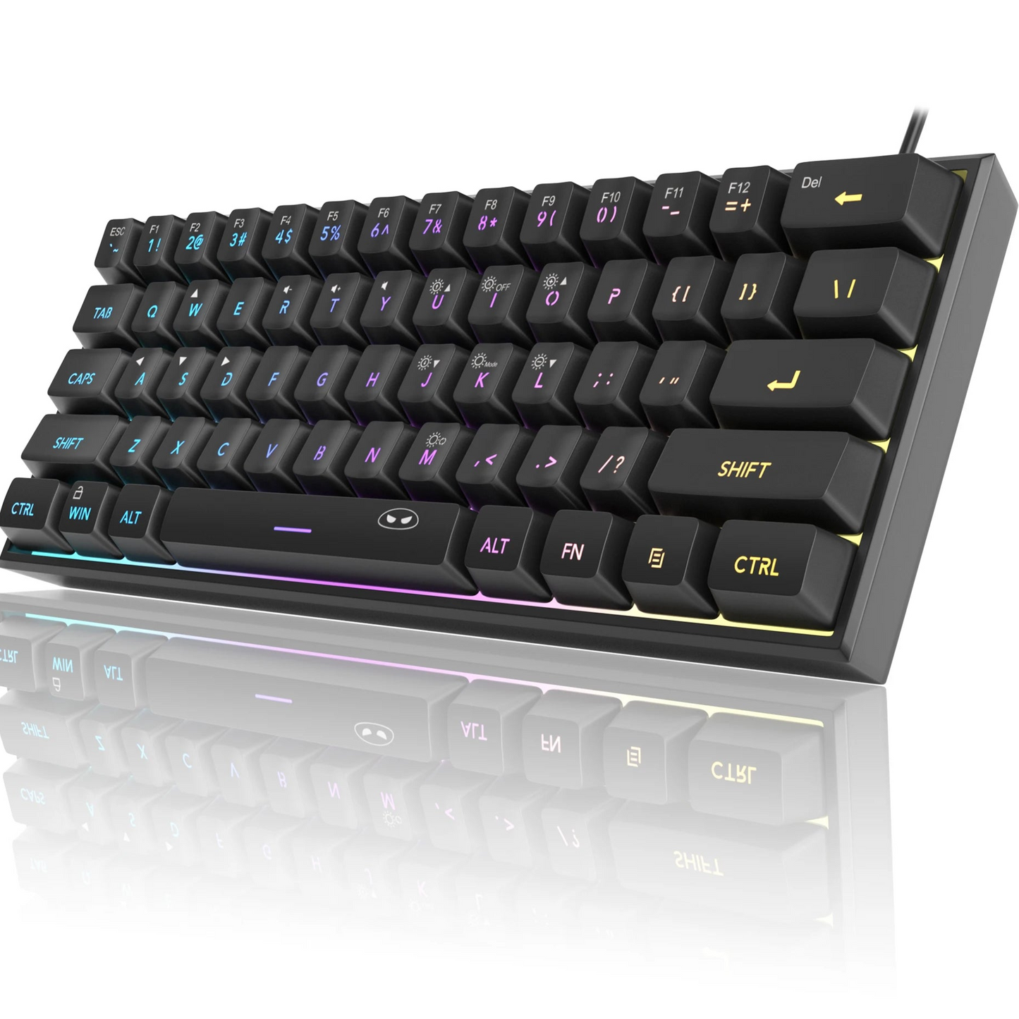 Clavier Mini 60% de Jeu - TechNova